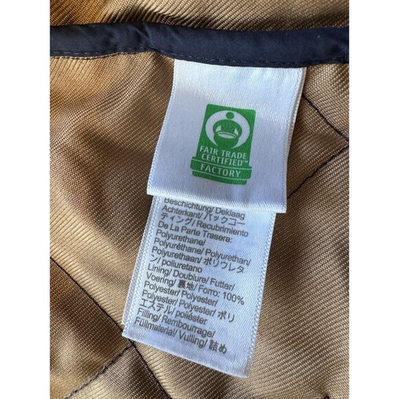 J Crew Mens Walker Vest XL Navy Blue Tan Quilted Full Zip Pockets B1930 - Picture 5 of 12